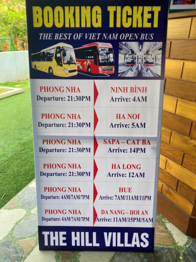 The Hill Villas Phong Nha Buitenkant foto